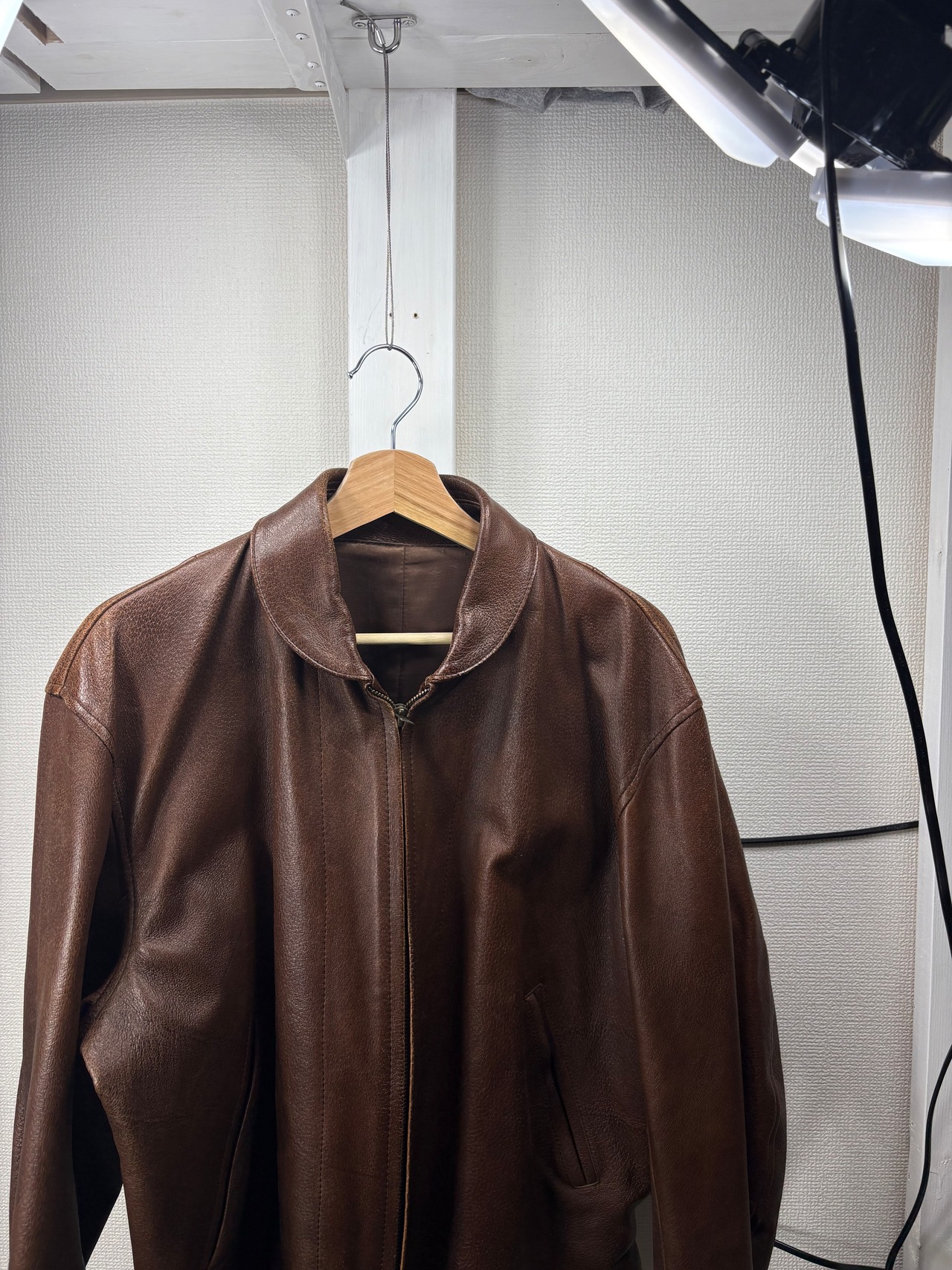TAKEO KIKUCHI Leather Jacket