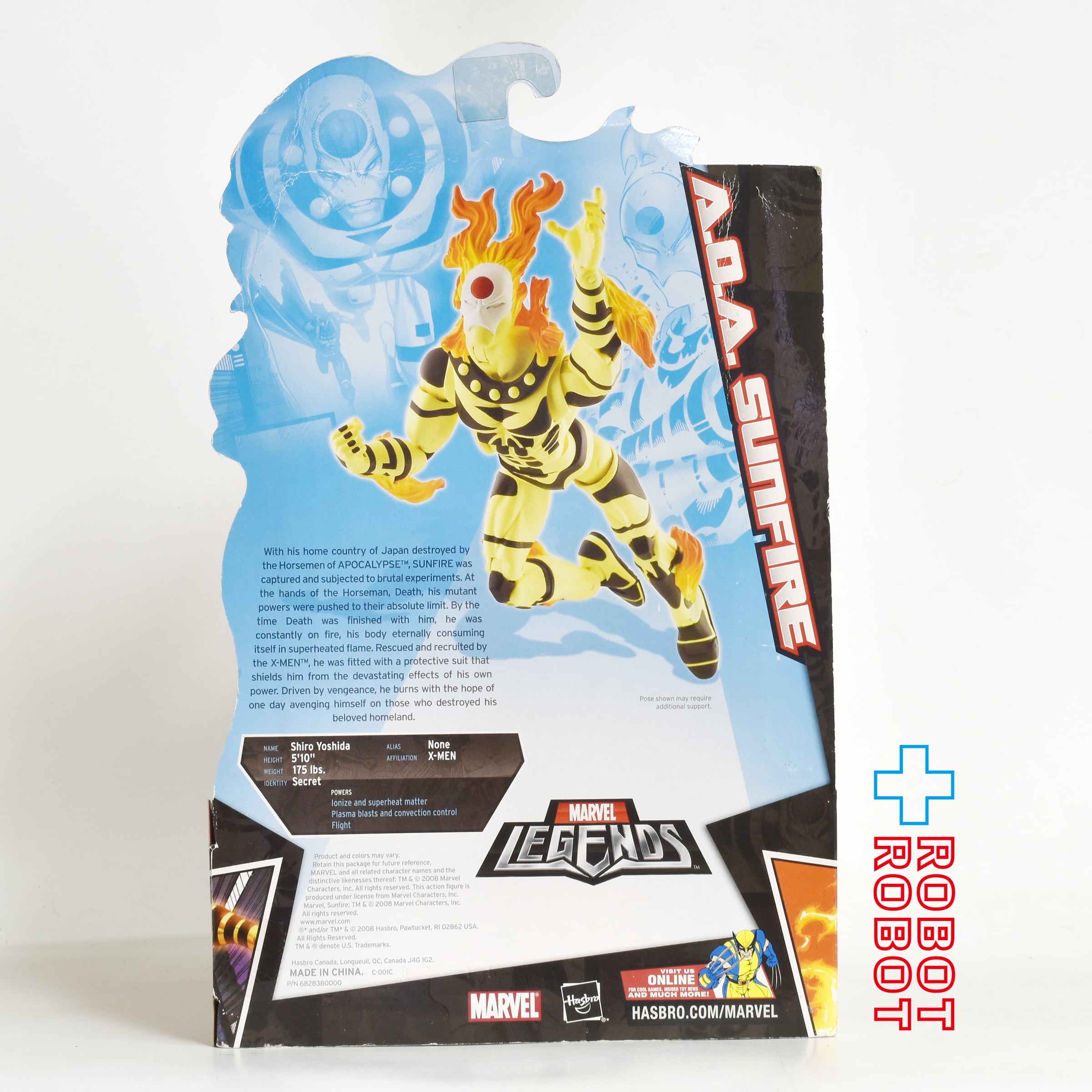 ハズブロ マーベルレジェンド A.O.A. サンファイア 6インチ アクション