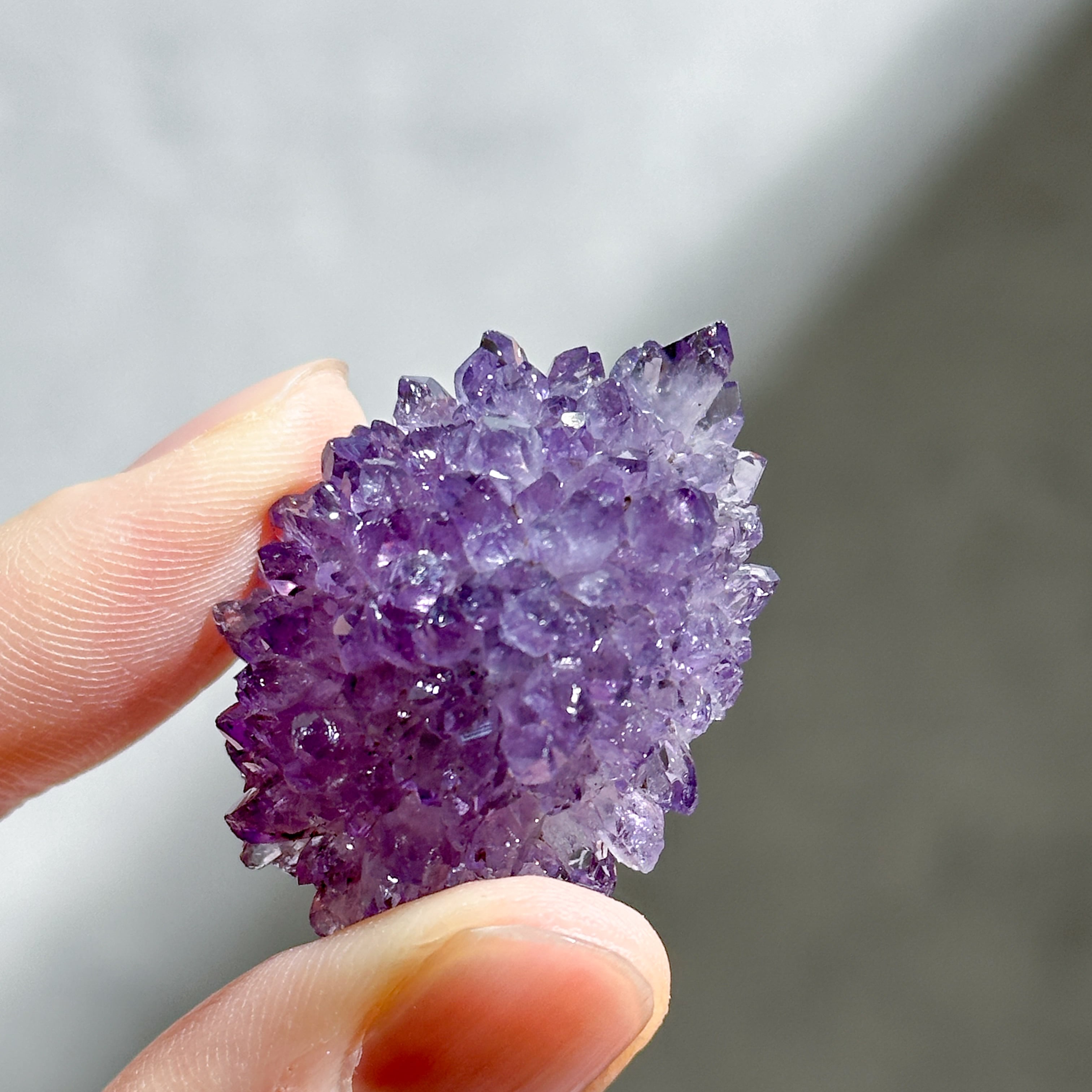 ウルグアイ産フラワーアメジスト 原石11◇ Flower Amethyst ◇天然石