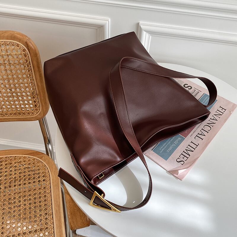 オータムウィンタースタンダードショルダーバッグ レトロ 秋物 冬物 手作りハンドバック22590265282