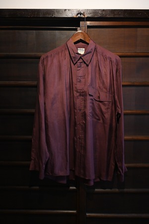 90's Vintage Infinity Firenze 100% Silk button down Shirt 0434