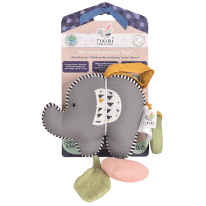 Elephant Vibrater Toy withNatural  Rubber Teether_97004