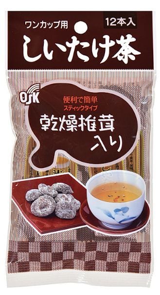 OSK しいたけ茶スティック 2g×12袋 | 京都・洛北 京茶園