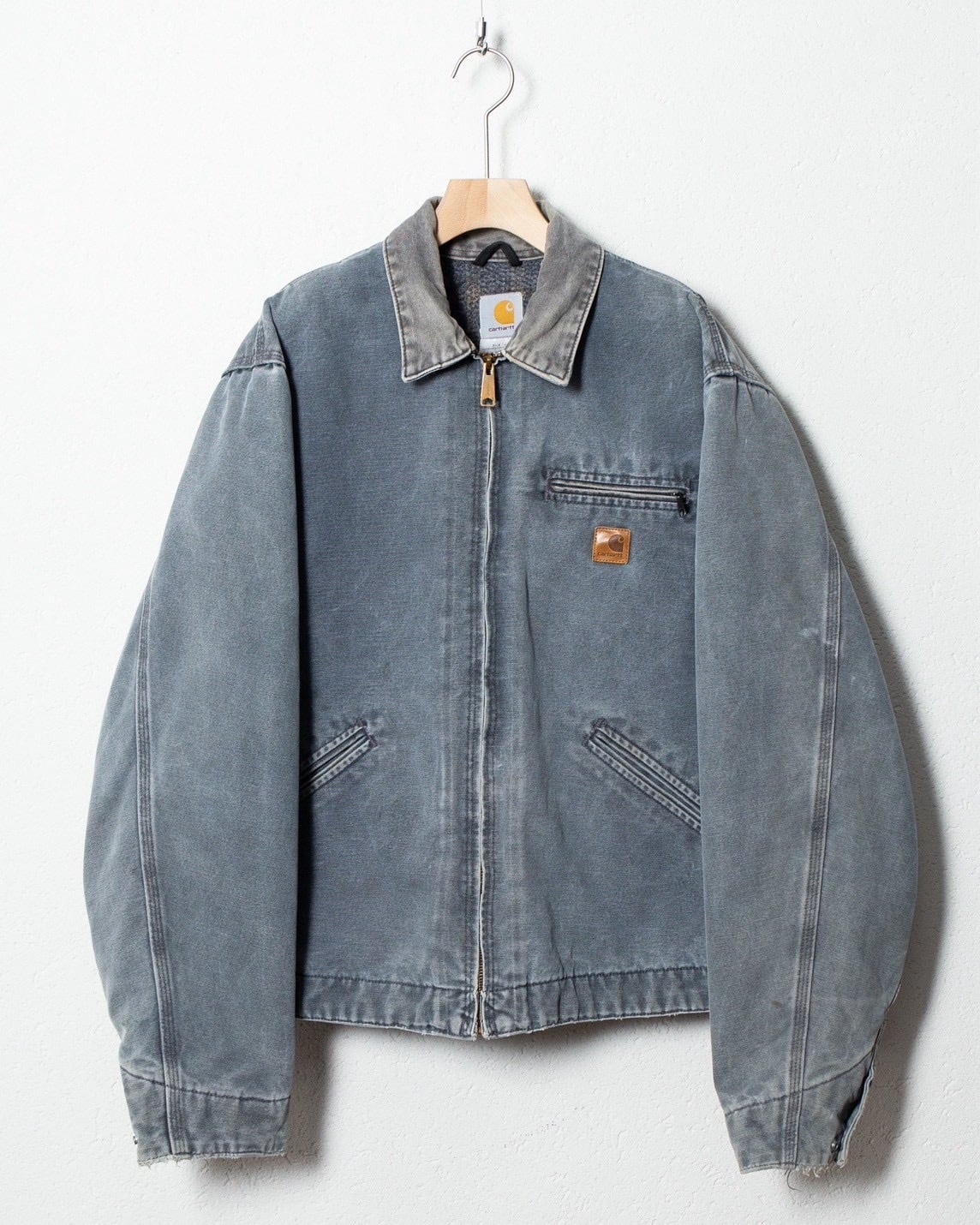 Carhartt Detroit Jacket グレー Lサイズ　デトロイト 中古・古着通販】CarHartt (カーハート) デトロイトジャケット グレー