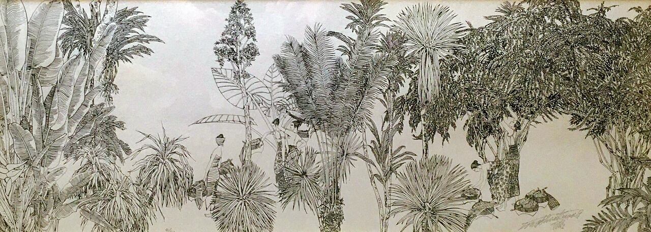 魅せられし村(銀地墨線)