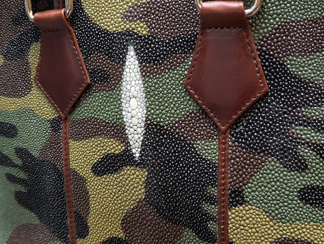 ガルーシャ ミニトートバック カモフラージュ柄