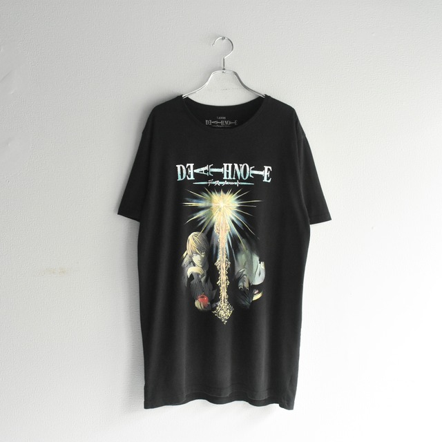 “DEATHNOTE”『夜神 月&L』 Front Printed Design Anime T-shirt s/s