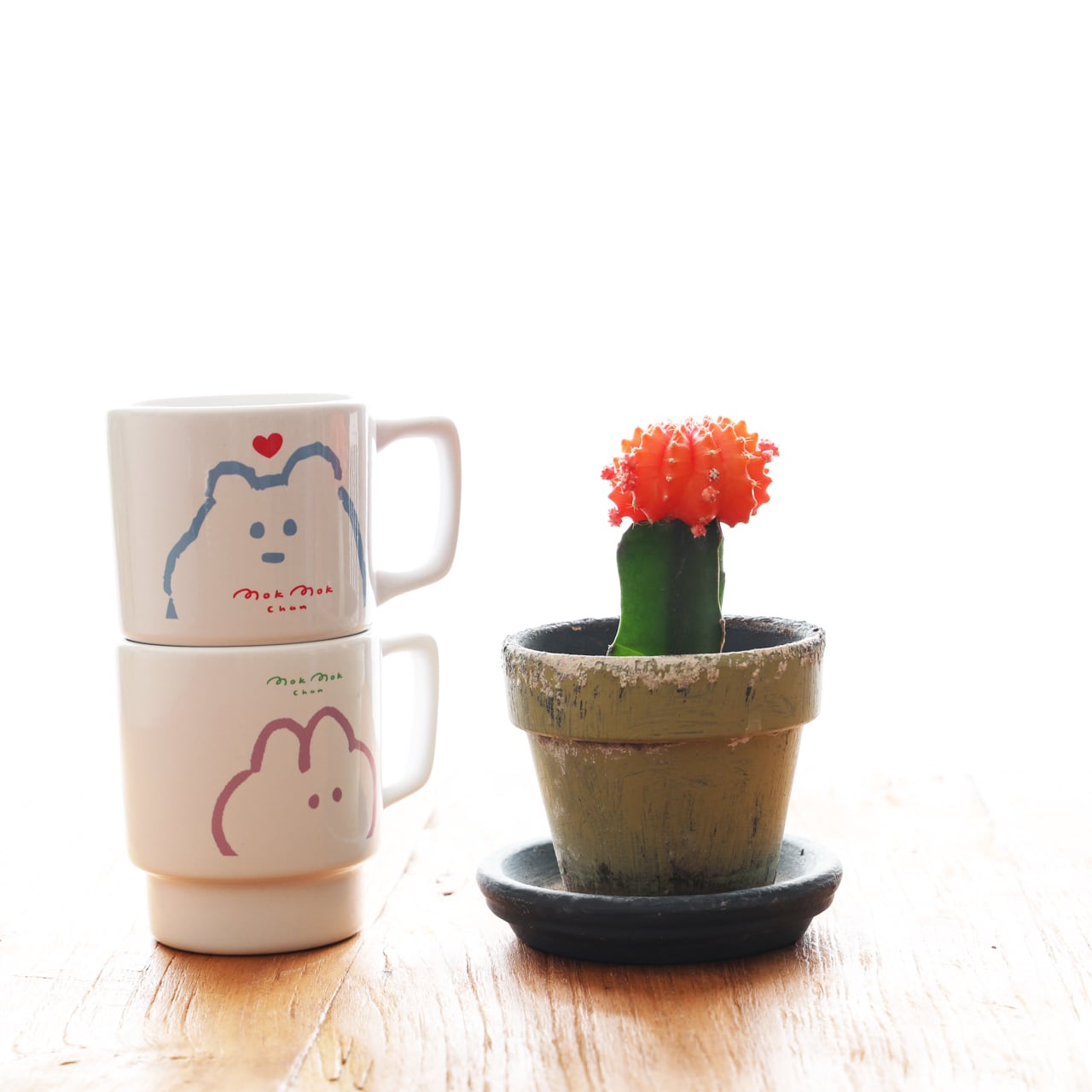 もくもくちゃんBASICスタッキングマグ / シロクマ(MK-305) | もくもく