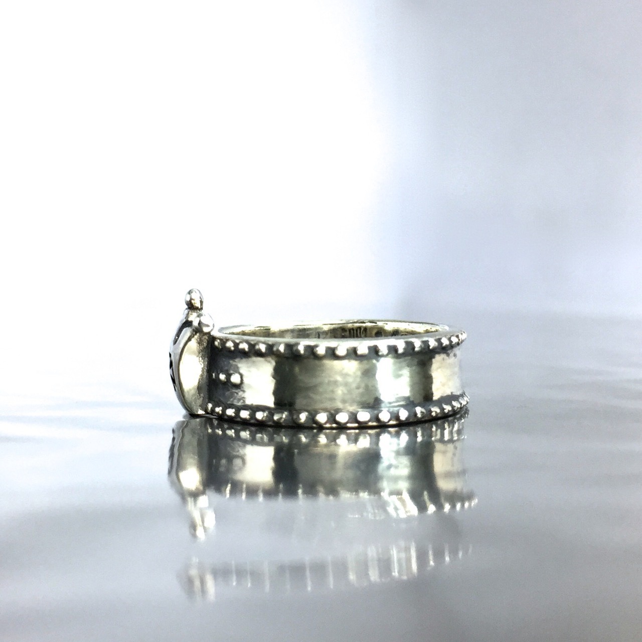 STUD RING [S] CROWN  / スタッドクラウンリング