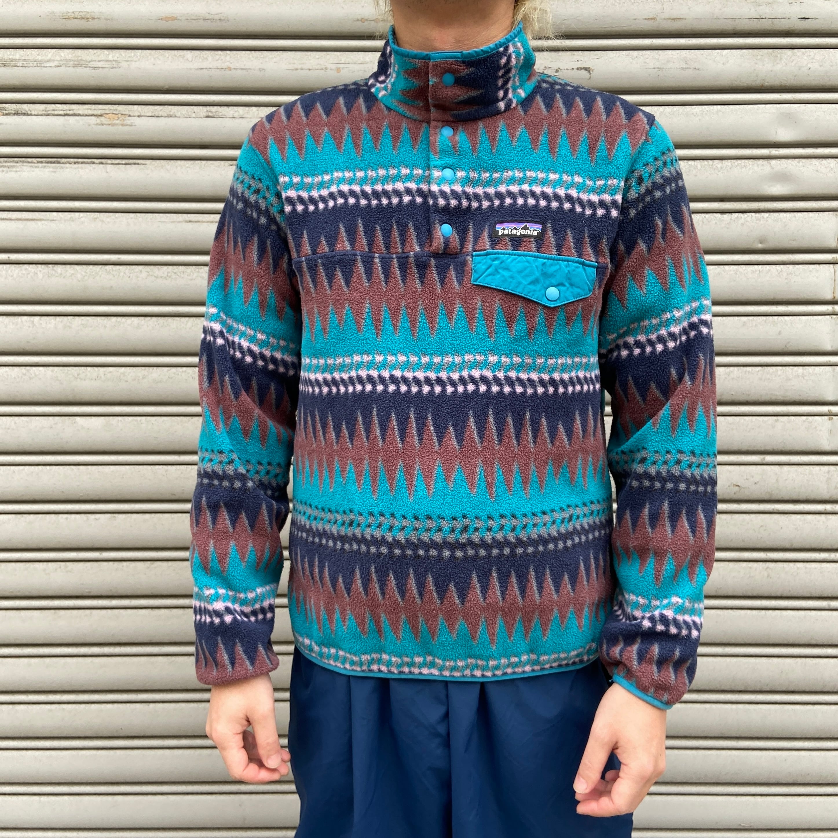 Patagonia シンチラ スナップT 総柄 フリース パタゴニア パタゴニア 