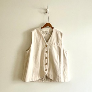 C1137 Cotton Velveteen Vest