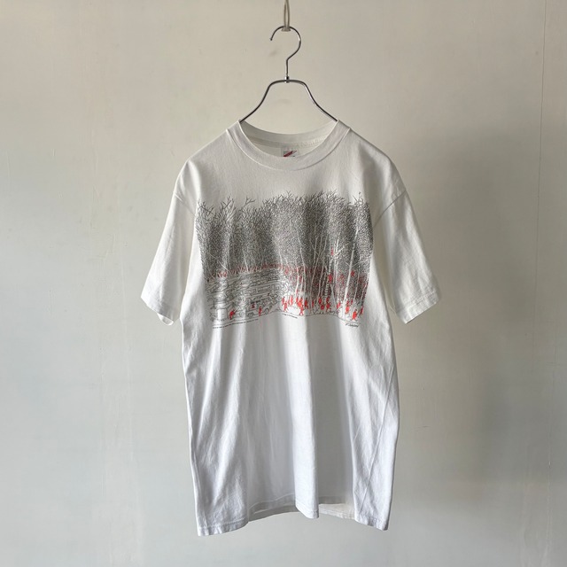 -Bruce Johnson- A Day in the Wilderness print T-shirt