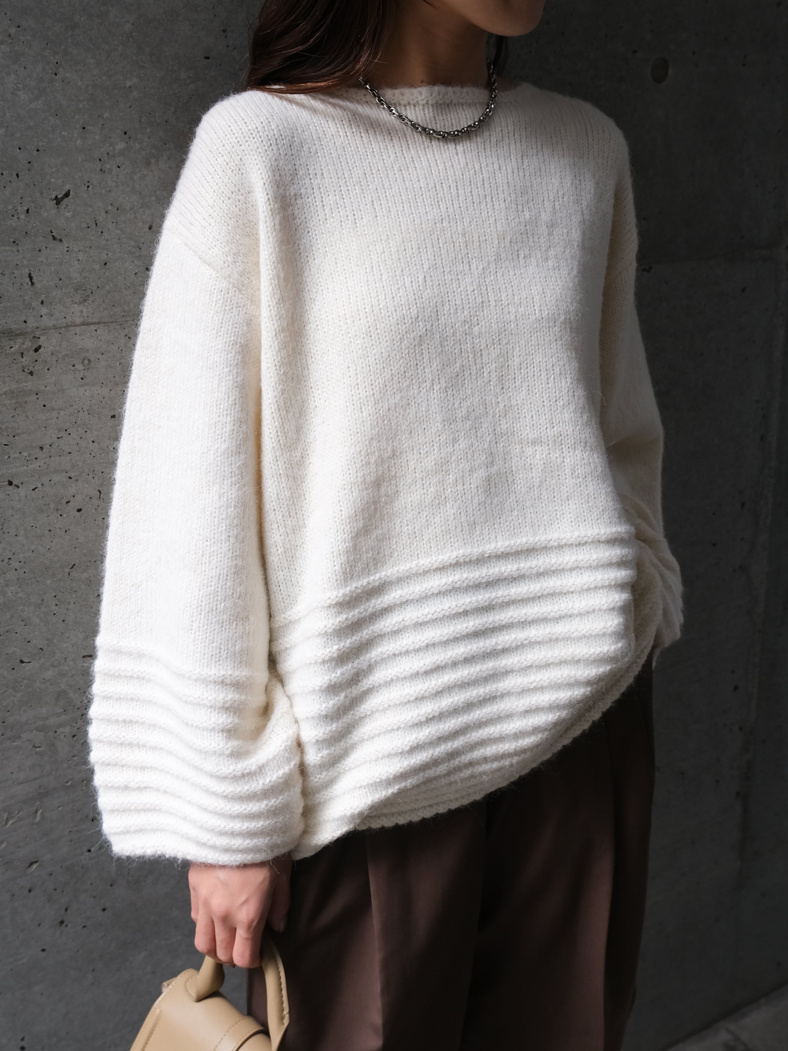 【美品】  L'Appartement / アパルトモン | 2024SS | Border Sheer Knit ボーダーシアーニット | F | ホワイト | レディース 美品】 L'Appartement / アパルトモン | 2024SS | Border Sheer Knit