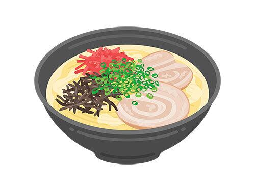 博多ラーメンのイラスト | イラストセンター有料素材販売