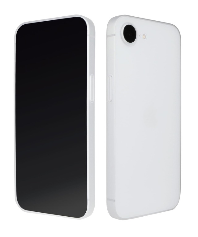 Campagne Sélection【存在を忘れる極薄0.6mm/最薄0.3mm】iPhone 17e用エアフィットケース(マットクリア)
