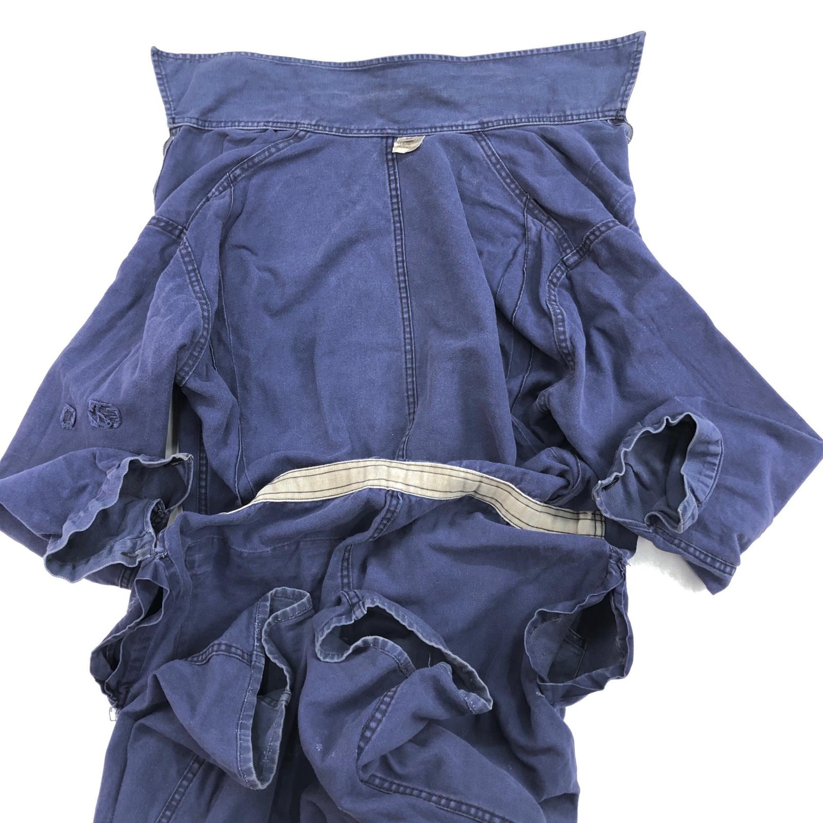 UNKNOWN 80- 90年代 FRANCE製 COVERALLS ユーロワーク フレンチワーク