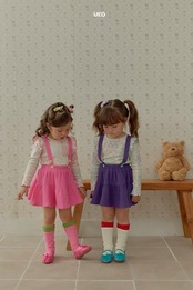 韓国子供服 / ÜEO / ハーモニーサロペットスカート / 秋服 *S~JS*