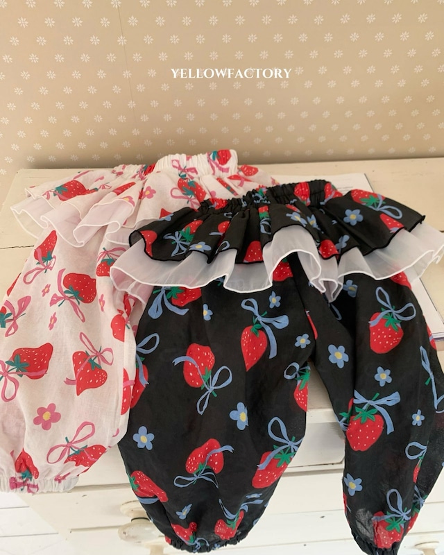 【取寄】yellow factory|mimico pants|ミミコパンツ|XS-XL|kids|26 summer