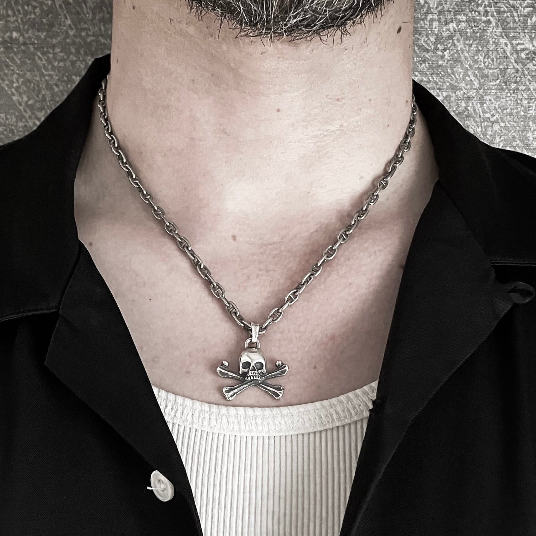 シルバーアクセサリー SILVER925 JANGO NECK CHAIN JMC-45-50 (50cm