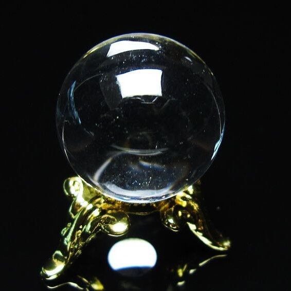 水晶 丸玉 20mm 一点物 141-7617