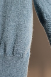 Massimo Dutti wool×cashmere polo knit sweater