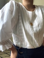 Austrian Cotton Lace Blouse
