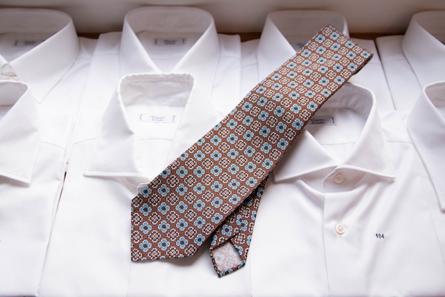 Printed tie Five Folds " Fine classic patterns" 5300-20 5301-20 5302-20