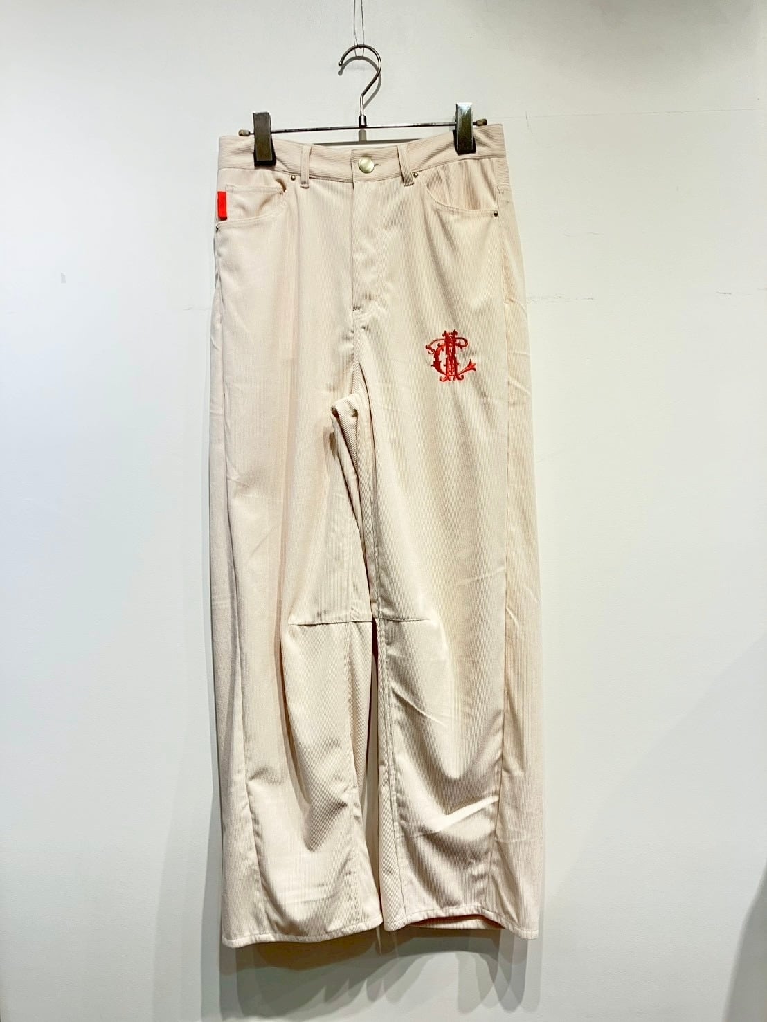 THOMAS MAGPIE コーデュロイバレルパンツ