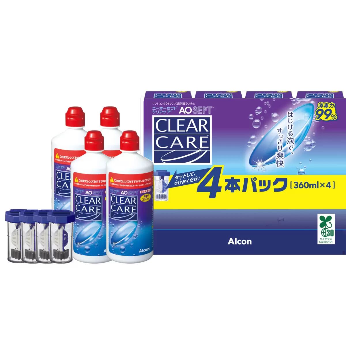 CLEAR CARE 480mL ソフトコンタクト洗浄液12個 大容量 CLEAR CARE