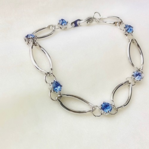 fashion bracelet -sky blue-