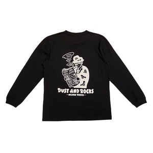Yutaka Nojima × DUST AND ROCKS Long Sleeve T-shirts "COSMIC PASSENGER"