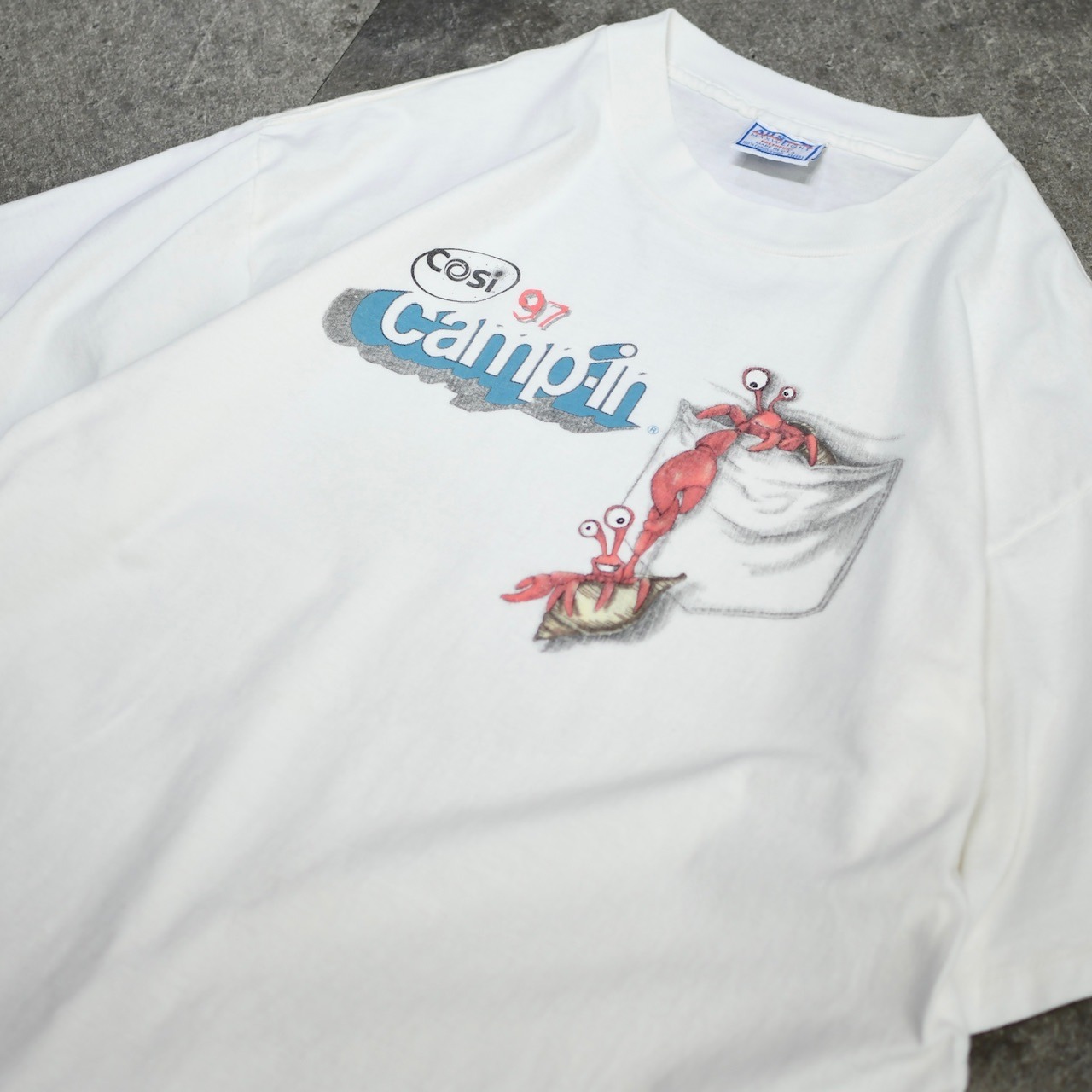 97's hermit crab print tee
