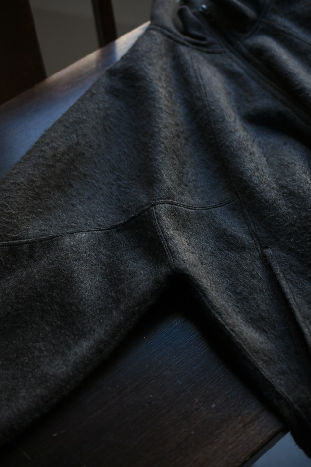 blurhms /  Pe/Silk Fleece Track Jacket (HeatherBlack)