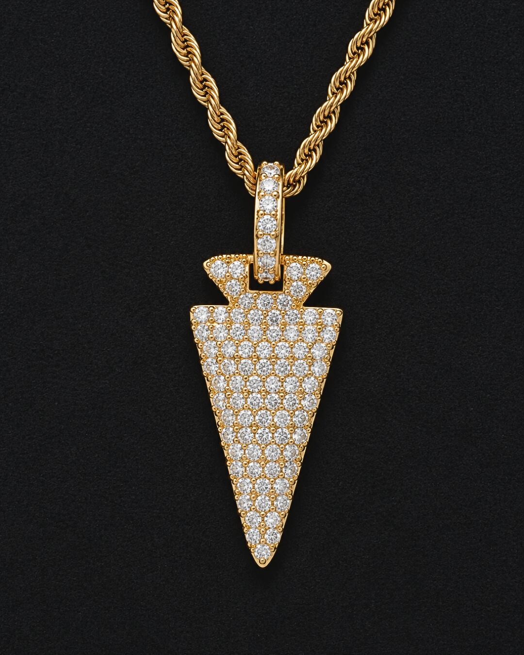 Arrow Pendant Necklace -Gold/Silver-