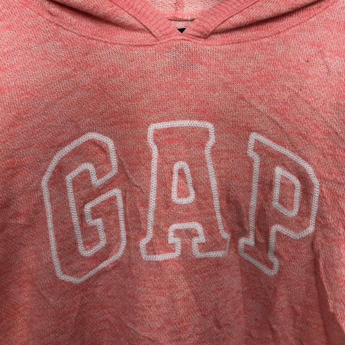 GAP ギャップ パーカー フーディー ピンク M 裏起毛 GAP スウェット 