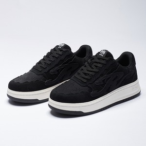 【DRIP1519】RMD Logo Embroidered Suede Sneakers