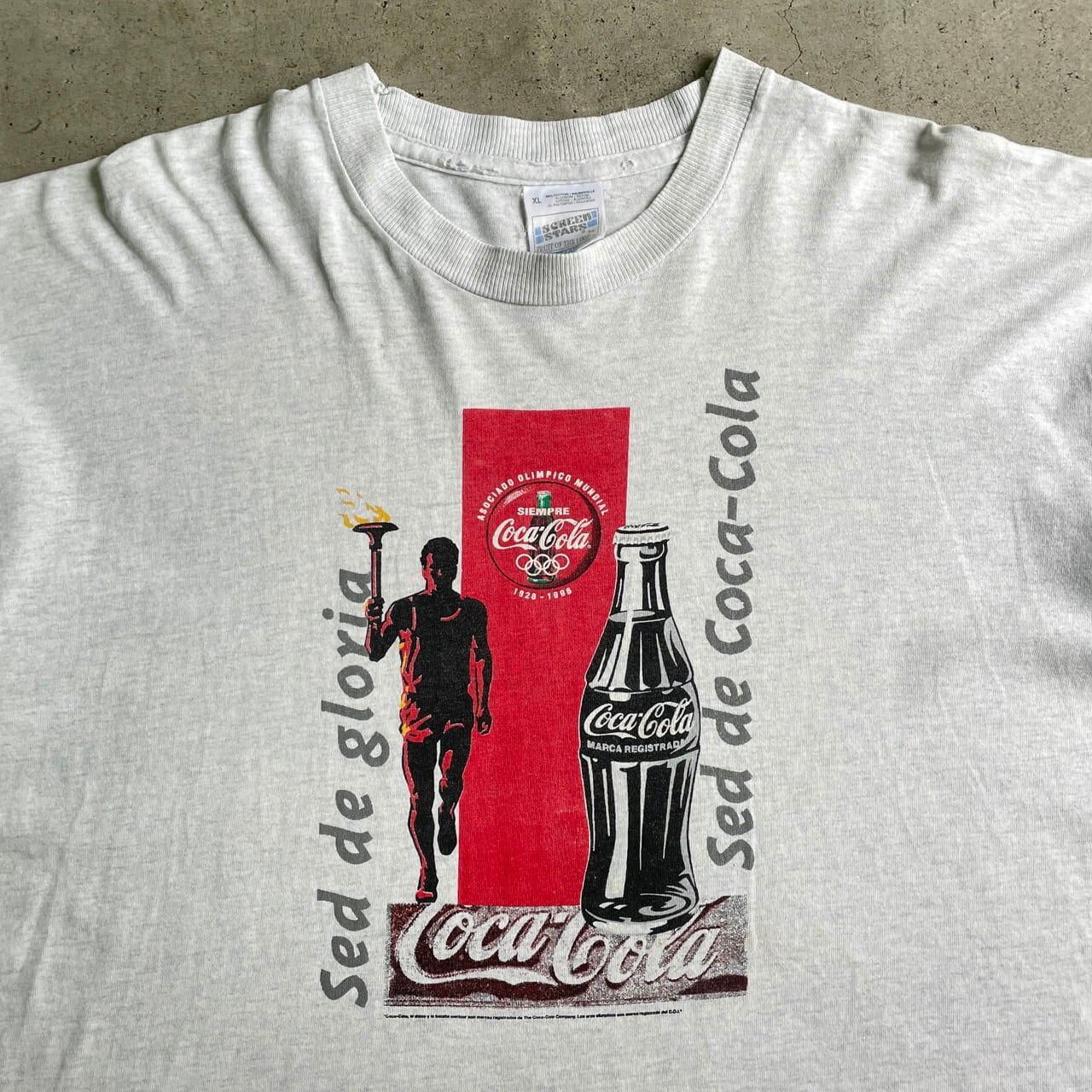 希少 XL 90's Coca-Cola Red Hot Summer Tシャツ