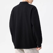 無地ニット ポロシャツ af0480