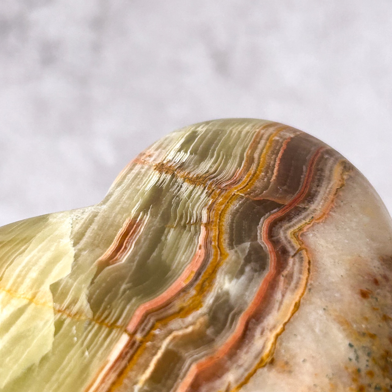 バンデッドオニキス ハート * Banded Onyx * 天然石