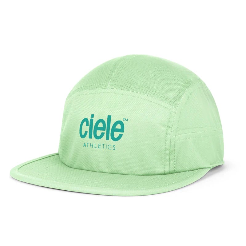 Ciele Athletics(シエル アスレチックス)GOCap - Classic - Athletics - Spearmint メンズレディースランニングキャップ