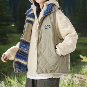 Quilted 2way vest A0102