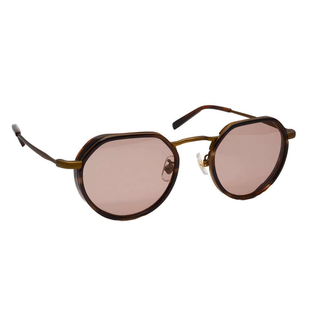 NEW.(ニュー) BISHOP-SP [C-2 antique gold × brown] サングラス 