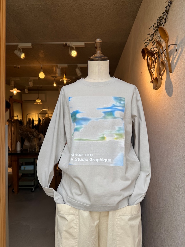 SHUKADO✂︎TOKYO  インクジェットプリントTEE