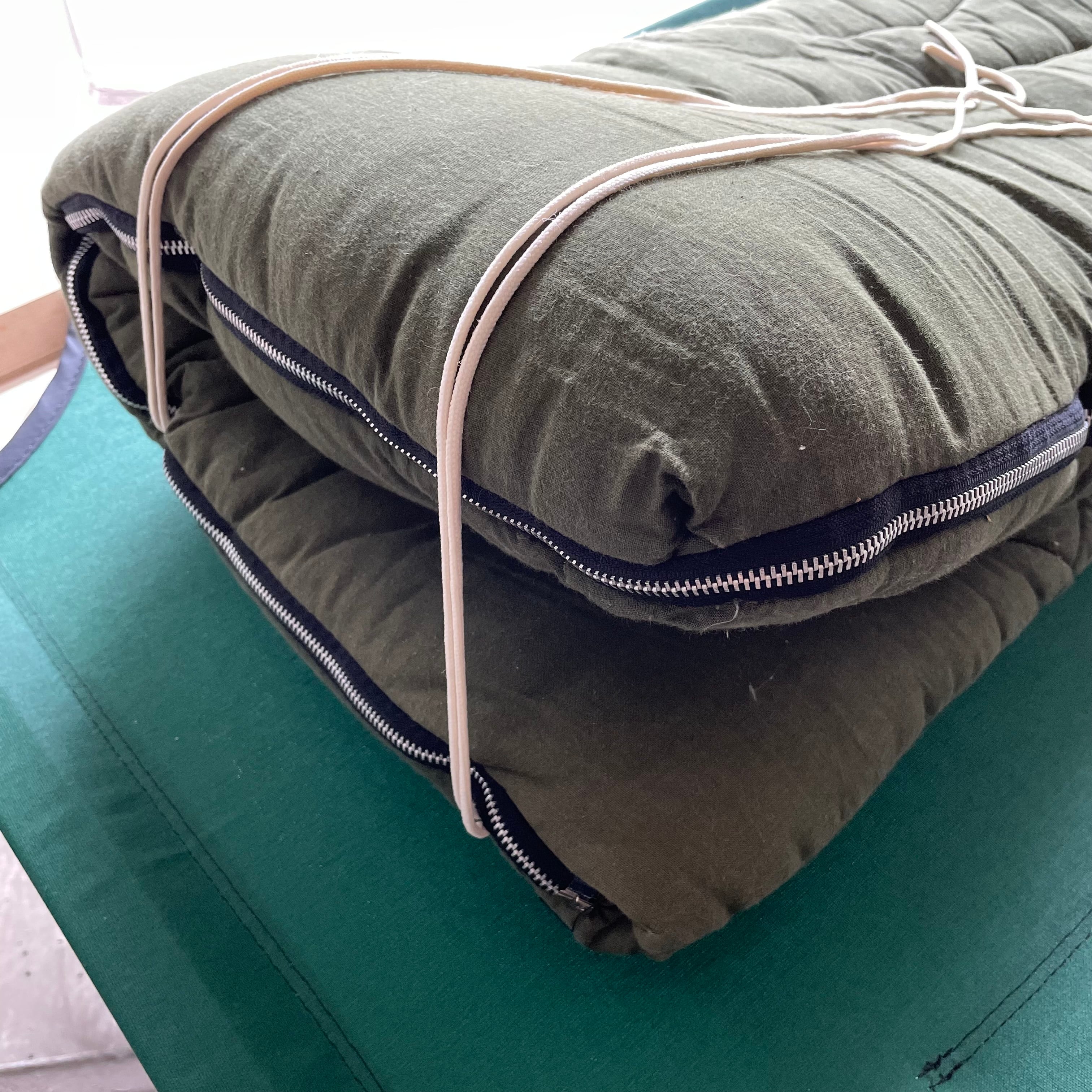 コールマン ビンテージ スリーピングバッグ ダックハント OD レッド