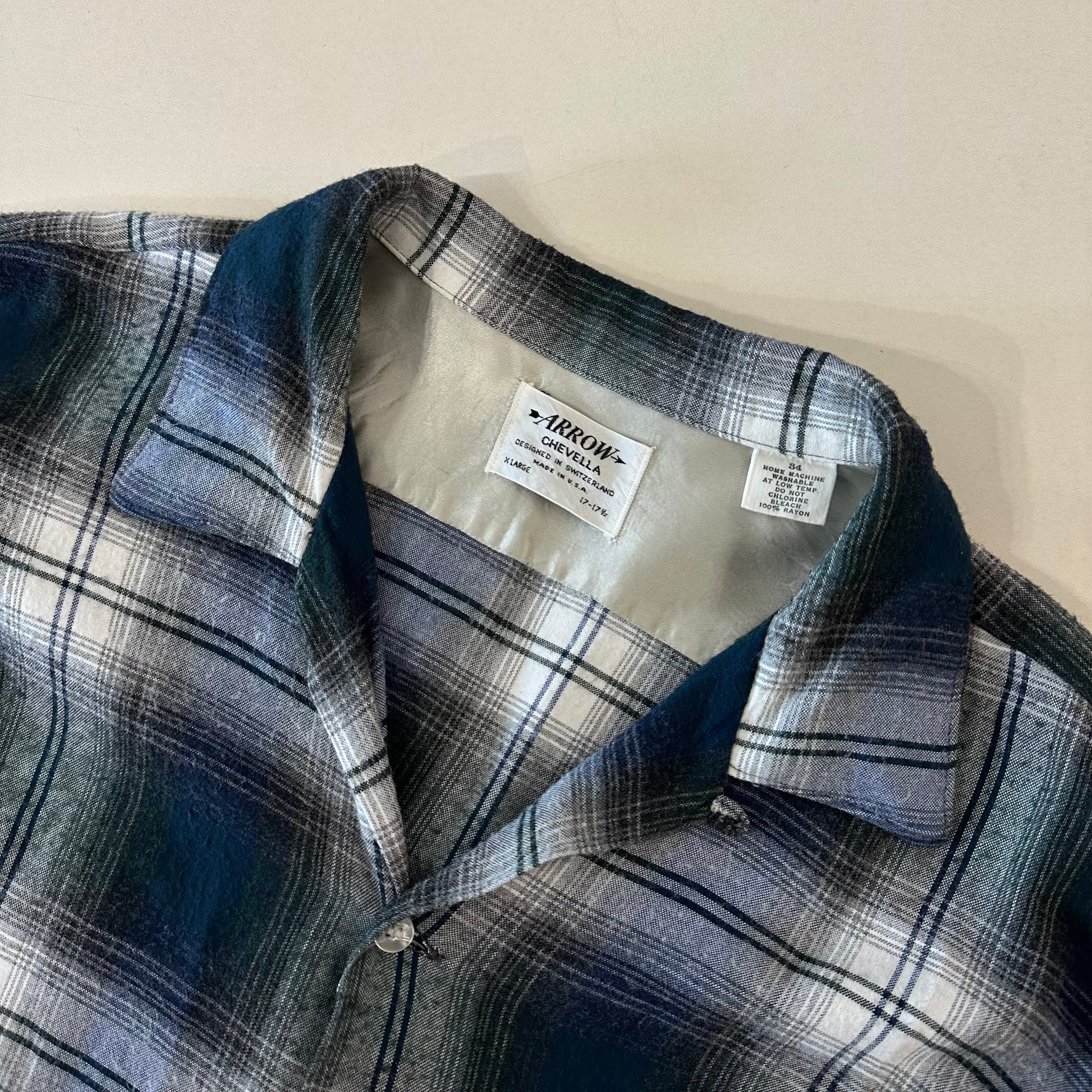 60s ARROW RAYON SHADOW SHIRT | BerBerJin Yuhodo