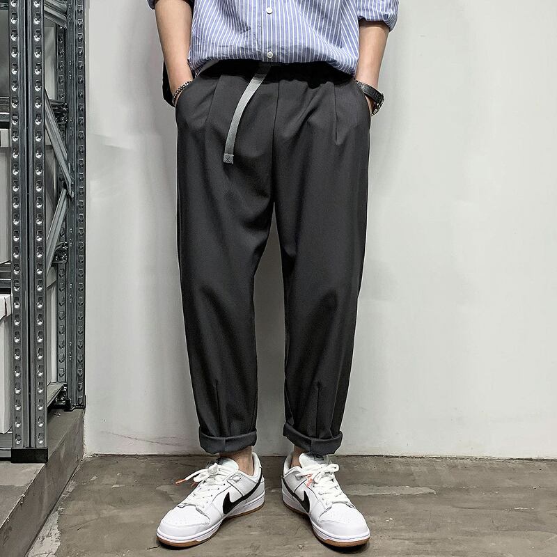 カジュアルパンツ カラーベルト ハーネス ピュア Xu_Tailang92664646384