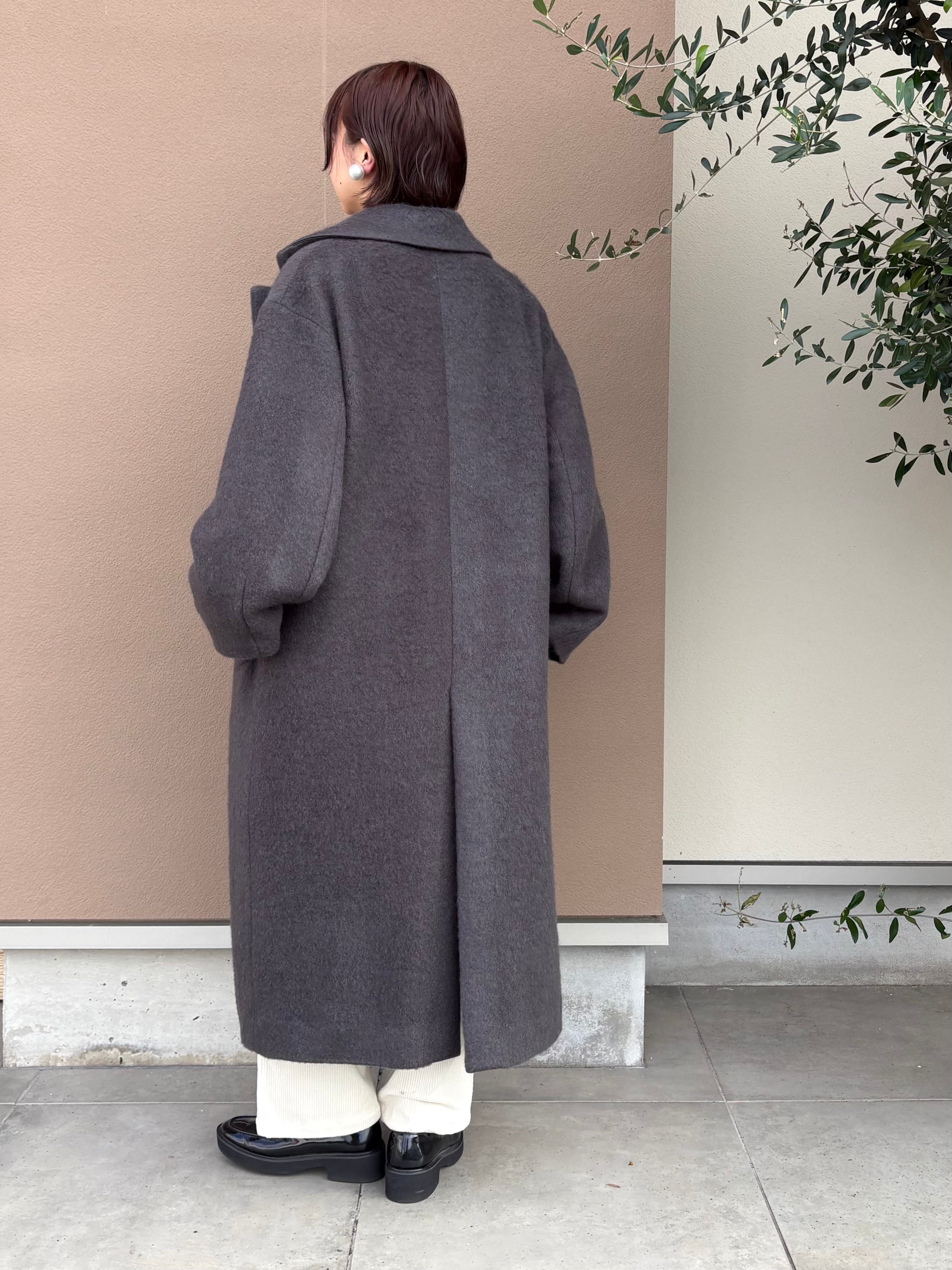 LASTSALE2/1(日)まで 》【 CLOCHE 】シャギーロングコート | valance