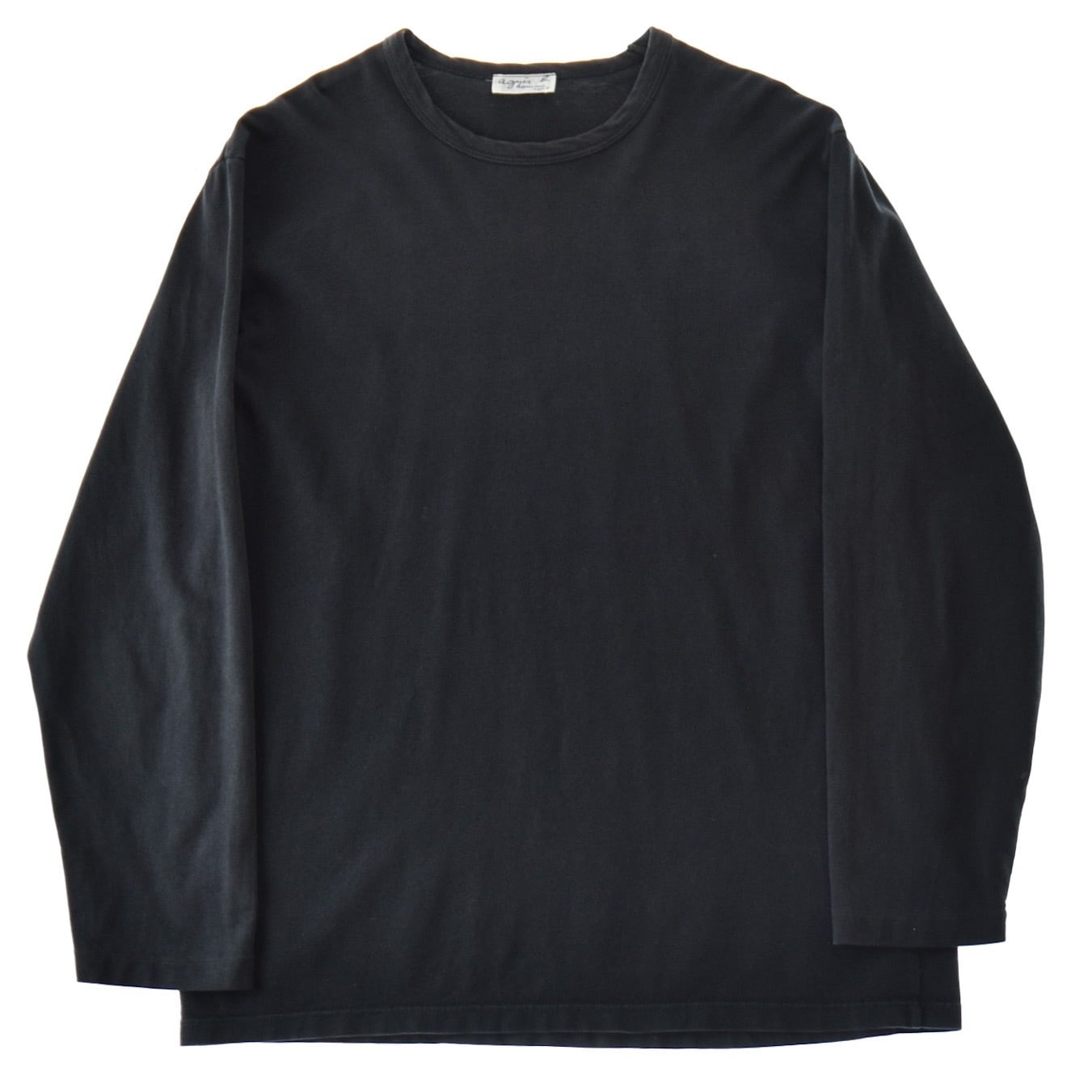1990's agnes b. アニエスベー ヴィンテージ 無地Tシャツ ロンT / 90s