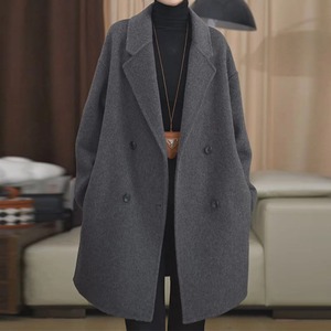 オーバーサイズ  ショート丈コート 6color W01419