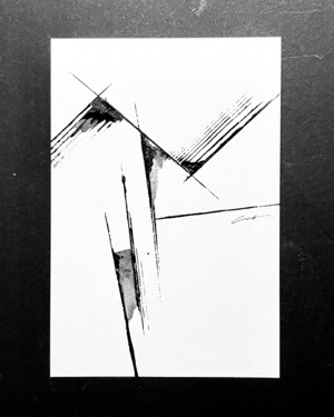 Acrylic Drawing (〜個展『機能と構造』)
